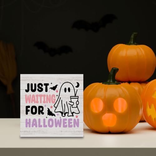 Funny Halloween Coffee Sign Halloween Ghost Coffee Decor
