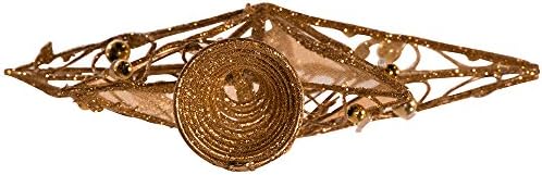 Kurt Adler 6-1/4-Inch Gold Wire Star Treetop