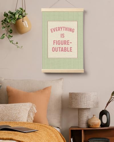 FGFK Positive Affirmations Wall Art Poster Hanger Frame 16x24 Inch