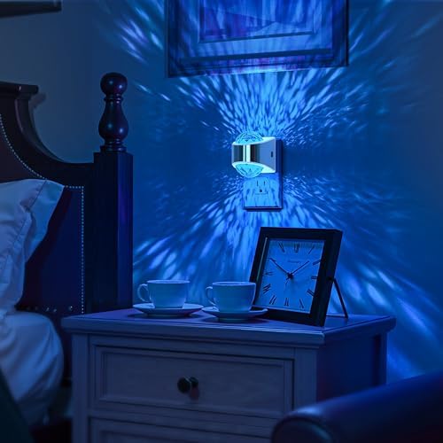 Briignite Night Lights Plug into Wall, Projector Night Light for Bedroom