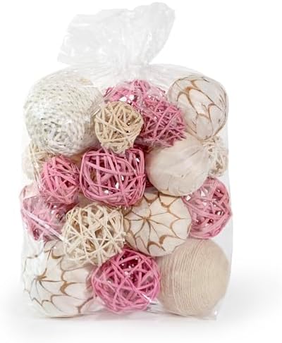 ANDALUCA Decorative Balls Orbs Bag (Pink)