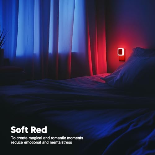 Sujeet Night Light, Night Lights Plug into Wall 8-Pack, Nightlight Plug in Night Light, Dusk to Dawn Night Lamp Led