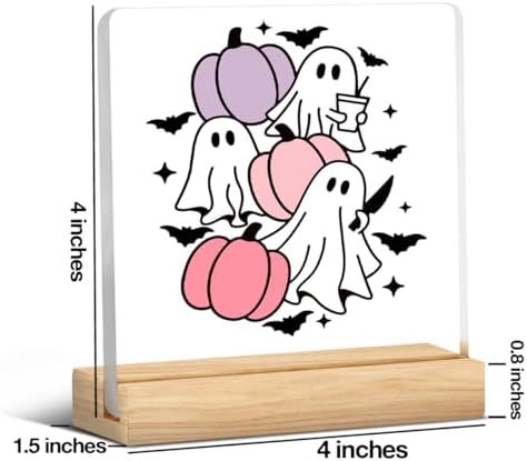 Halloween Pumpkin Ghost Decor Decorations for Home Office Kitchen