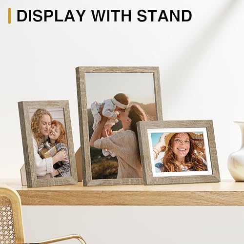 Vittanly 15 Pack Picture Frames Collage Wall Decor, Wall/Tabletop Display