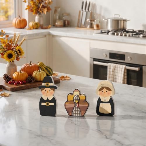 Smile Thanksgiving Wooden Decor