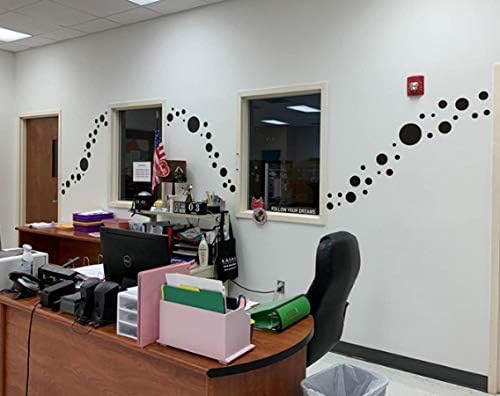 Polka Dot Wall Decals / Black