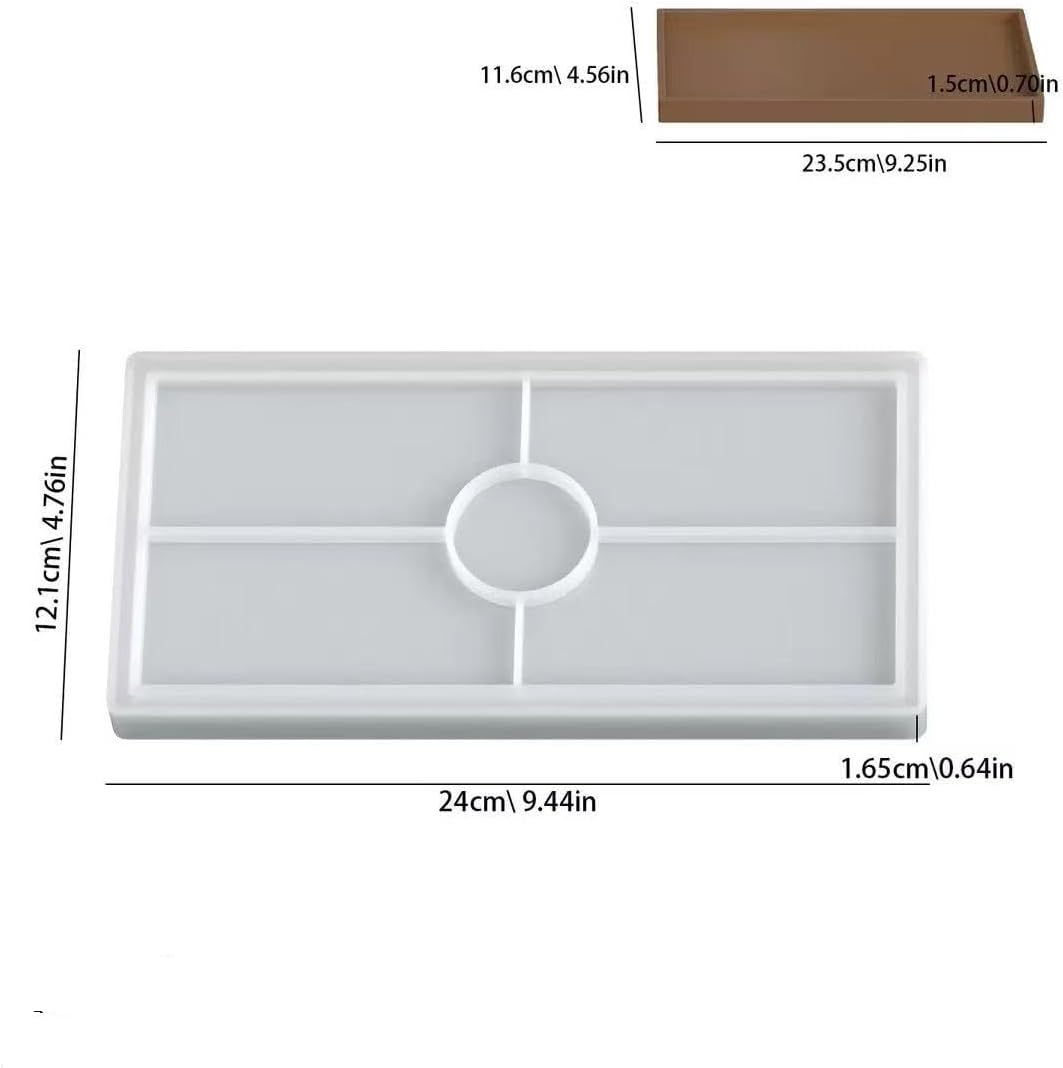 Resin Tray Molds / Set of 3