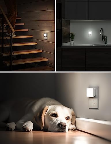 L LOHAS LED Night Lights Plug into Wall 2-Pack, 0.3W Plug in Night Light