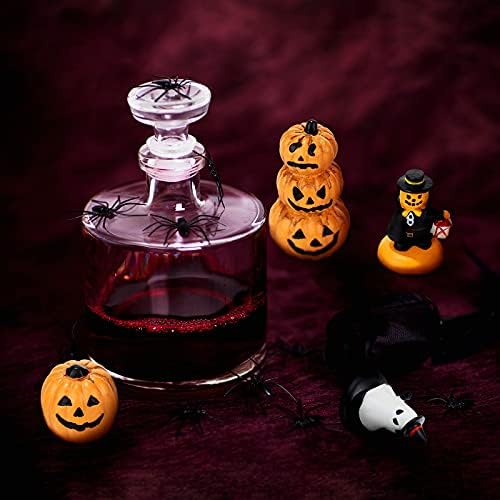 Jetec 12 Pcs Halloween Miniature Figurines for Tiered Tray Decor