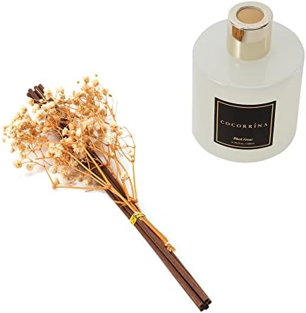 Cocorrína Reed Diffuser Sets, 6.7 fl oz. Black Forest Diffuser with Sticks Home Fragrance Reed Diffuser for Bathroom