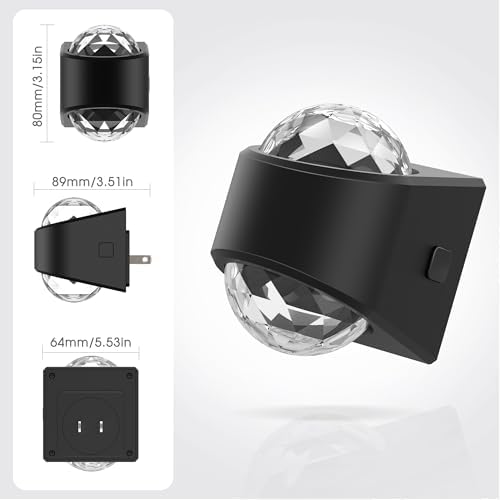 Briignite Night Lights Plug into Wall, Star Projector Night Light for Kids