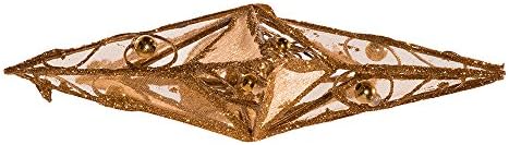 Kurt Adler 6-1/4-Inch Gold Wire Star Treetop