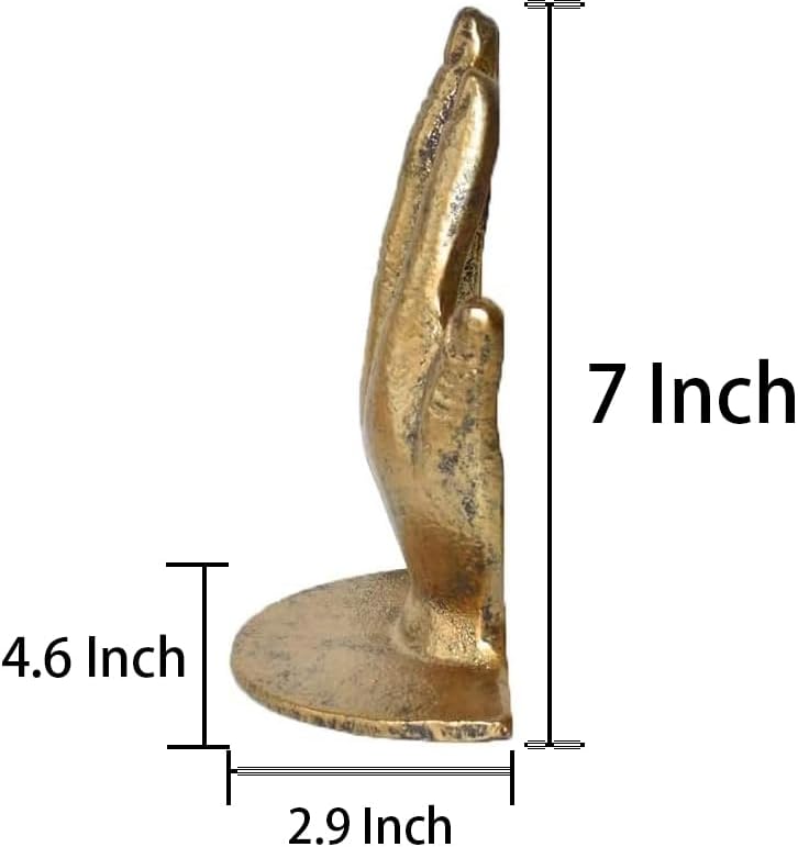 Prayer Hand Book Ends