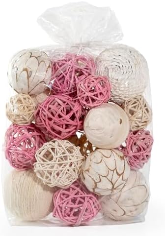 ANDALUCA Decorative Balls Orbs Bag (Pink)