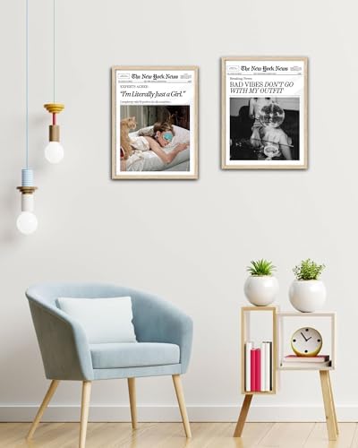EcoHest Small 8x10 in Bad Vibes Don't Go With My Outfit Framed Wall Art