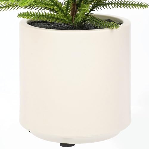 2.6FT Artificial Small Mini Pine Tree for Tabletop, Real Touch 31 inch Premium Artificial Topiary Tree Potted Plants for Home Tabletop Entryway Living Room Indoor Outdoor Decor