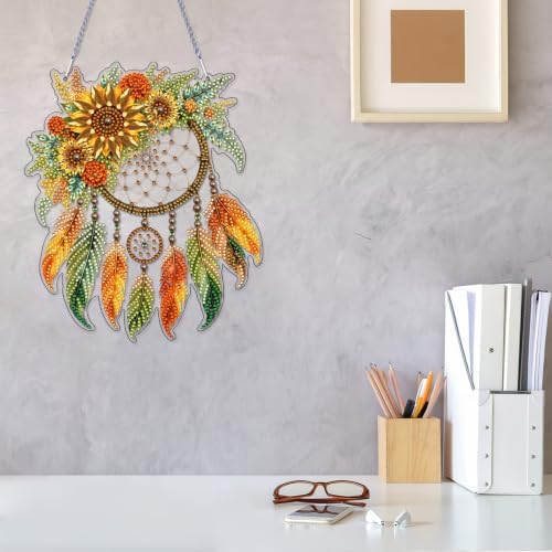 VODAPYC Dream Catcher Diamond Art Hanging Kits for Adults