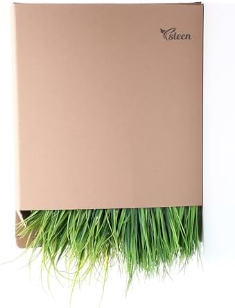 Ysleen 40 Bundles Artificial Grasses Outdoor UV Resistant Fake Plants No Fade Faux Grass Plastic Wheat Grass Greenery Shrubs Garden Porch Window Box Decorating Craft