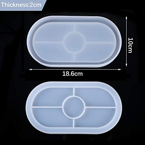 Edges Creative Jewelry Making Mold Holder Container / Set of 3