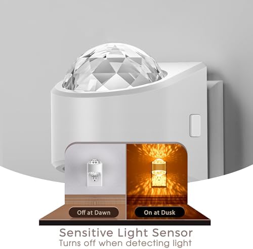 Briignite Night Light Plug into Wall, Color Changing Night Light for Kids