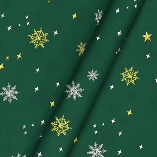 Horaldaily Christmas Tablecloth 60 x 60 Inch Round Christmas Trees Green