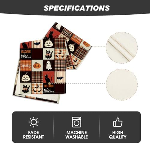 Artoid Mode 210 GSM Halloween Table Runner Home Party Decor 13x90 Inch