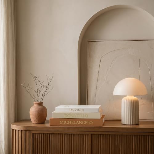 3-Piece Linen Decorative Book Box Set, Fabric Covered Fake Books for Shelf Decor, Modern Aesthetic Storage Books with