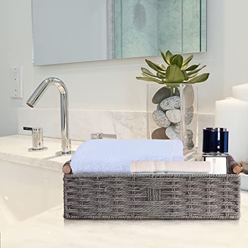 Basket for Toilet Paper Storage Baskets for Decor Organizing
