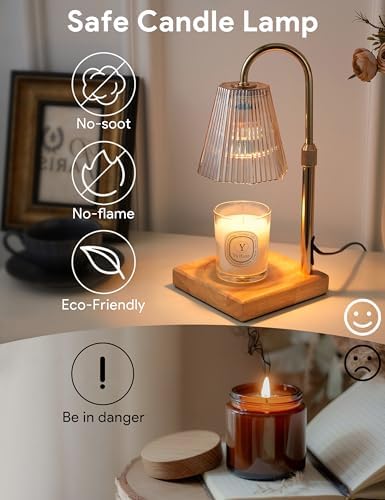 Candle Warmer Lamp Gold, Home Decor, Brithday Gifts for Women Mom