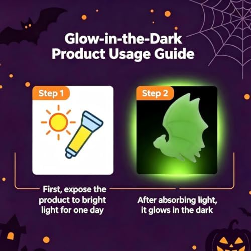 Gift&Fun 6Sheets Halloween Gel Window Clings,Halloween Window Stickers