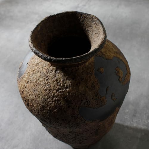 Rusty Ceramic Vase / Rust-tall / Small