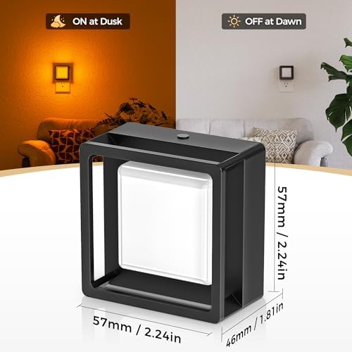 DORESshop LED Night Light,Night Lights Plug Into Wall [4 Pack],3CCT