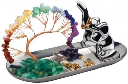 Elephant Ring Holder for Jewelry / Silver Elephant