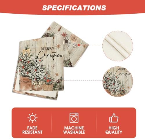Artoid Mode Holly Pine Cone Xmas Table Runner Home Party Decor 13x90 Inch