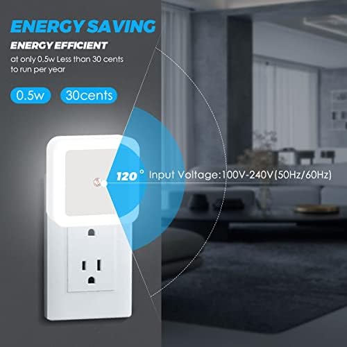Sujeet Night Light, Night Lights Plug into Wall 8-Pack, Nightlight Plug in Night Light, Dusk to Dawn Night Lamp Led