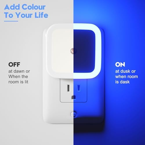 Sujeet Night Light, Night Lights Plug into Wall 8-Pack, Nightlight Plug in Night Light, Dusk to Dawn Night Lamp Led