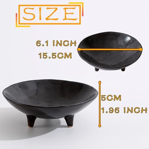 Small Ceramic Bowl / Natural Black