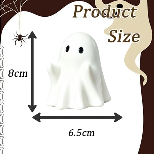 Halloween Ghost Figurine Funny Pen Holder Ghost Statue