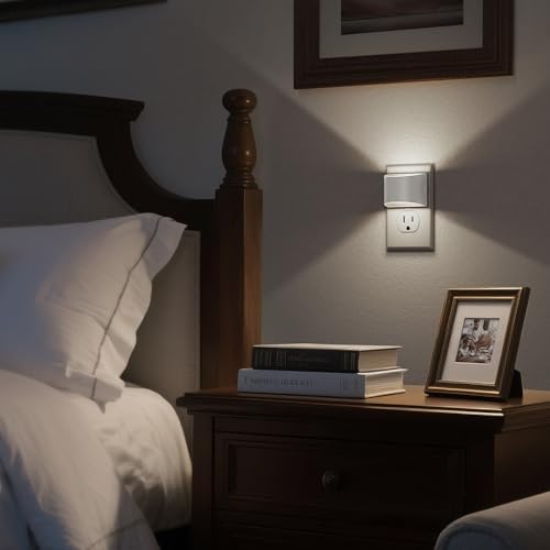 DORESshop Night Light, Night Lights Plug into Wall, Adjustable, 5000K