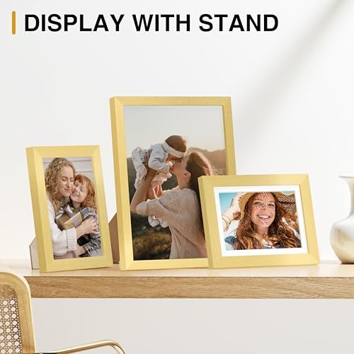Vittanly 15 Pack Picture Frames Collage Wall Decor, Wall/Tabletop Display