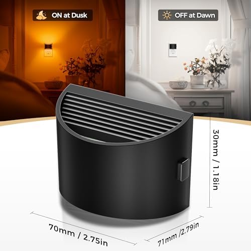 DORESshop Night Light, Night Lights Plug into Wall, Adjustable, Amber