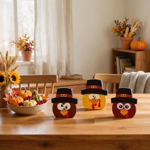 Smile Thanksgiving Wooden Decor