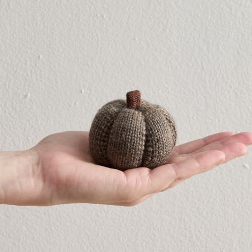 Your Heart's Content Mini Knit Pumpkins (Cobblestone 5)