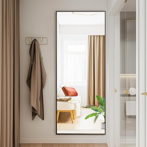 DUMOS 60"x16" Full Length Floor Mirror, Full Body Mirror