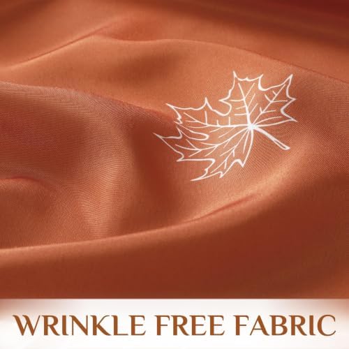 Softalker Fall Tablecloth Rectangle 60 x 84 Inch, Thanksgiving Home Decor