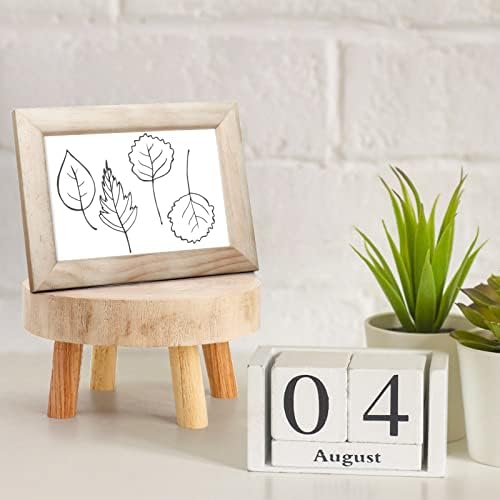 Mini Wooden Stool Display Stand / Set of 2