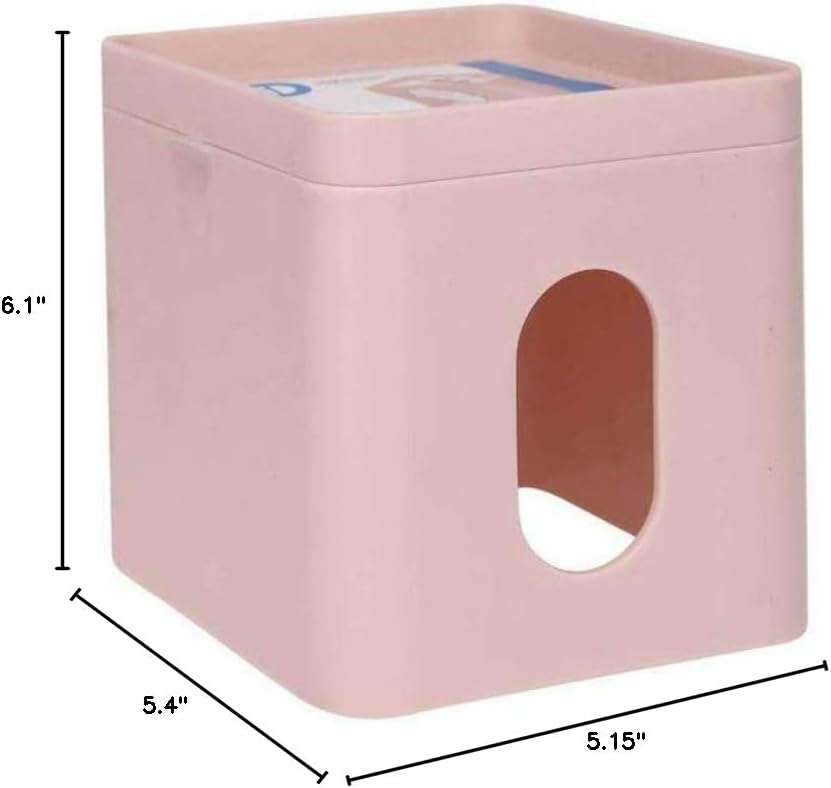 Facial Tissue Box Cover / 6.1 x 5.15 x 5.4