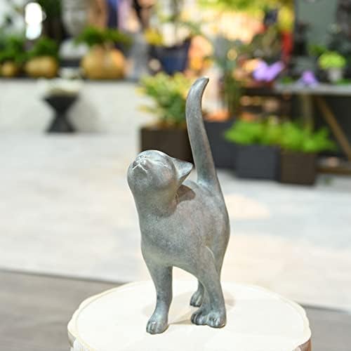 Garden-Statues Cat-Figurines Home Garden Decor / Single Cat