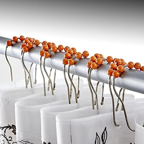 SKL Home Happy Halloween Shower Curtain & 12pc Hook Set, Multi