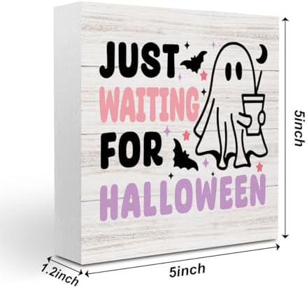 Funny Halloween Coffee Sign Halloween Ghost Coffee Decor